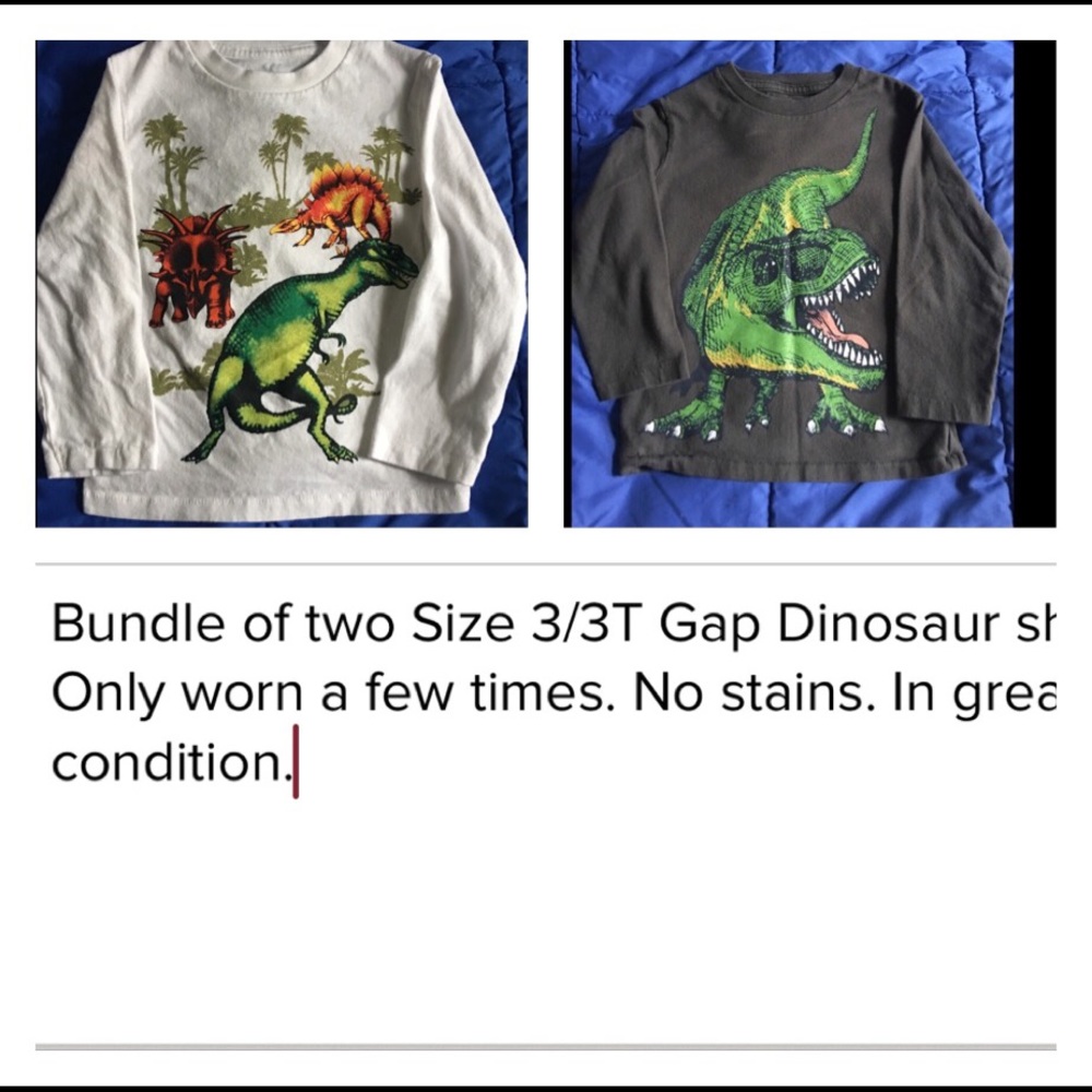 Two Gap Toddler Shirts